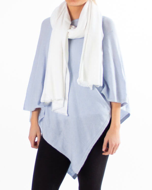 Hvitt cashmere / kasjmir skjer