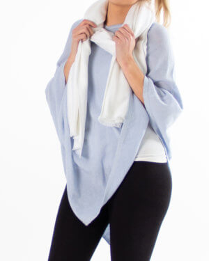 Hvitt cashmere / kasjmir skjer