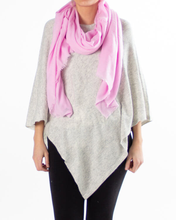 Rosa cashmere skjerf / Kasjmir skjerf