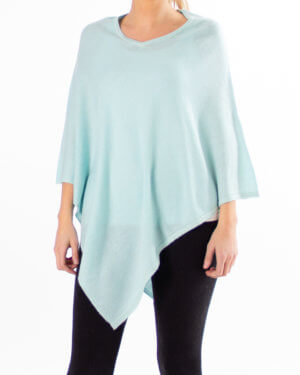 Turkis poncho av kasjmir / cashmere uten knapper