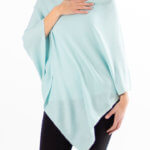 Turkis poncho av kasjmir / cashmere uten knapper